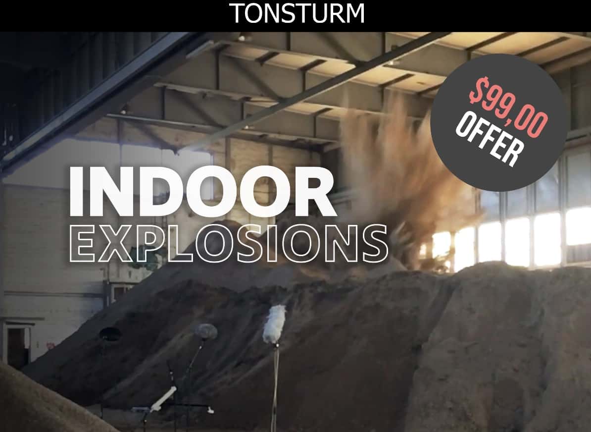 TONSTURM New INDOOR EXPLOSIONS Effects Library 76 TONSTURM New INDOOR EXPLOSIONS Effects Library Main
