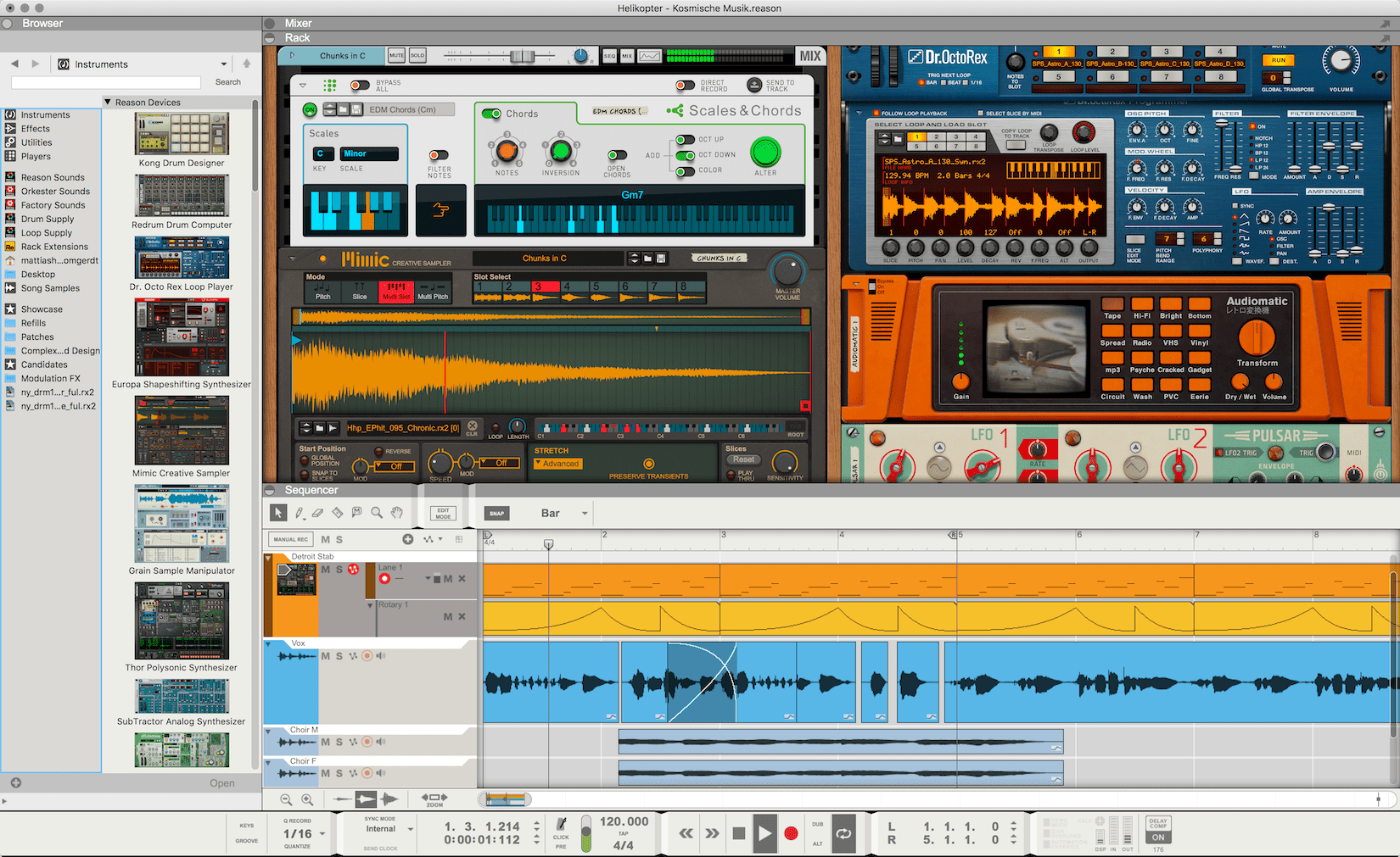 Upgrade to Reason 12 31 Upgrade to Reason 12 screen