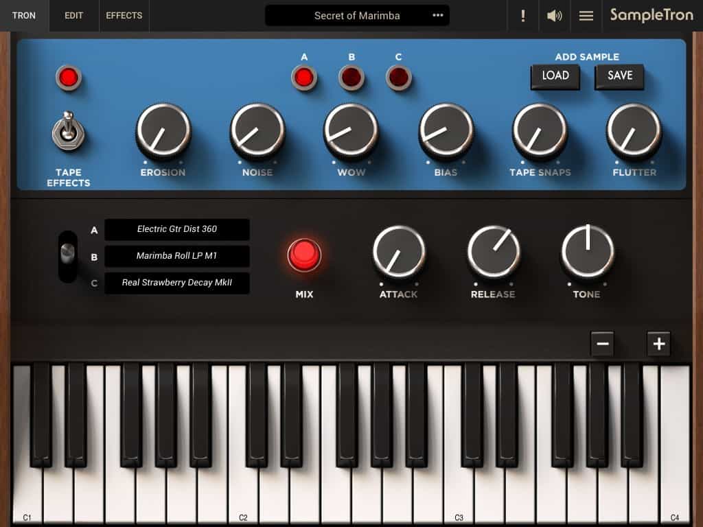 IK Multimedia Releases SampleTron 2 for iPad 41 ikc L sampletron2ipad 1 360