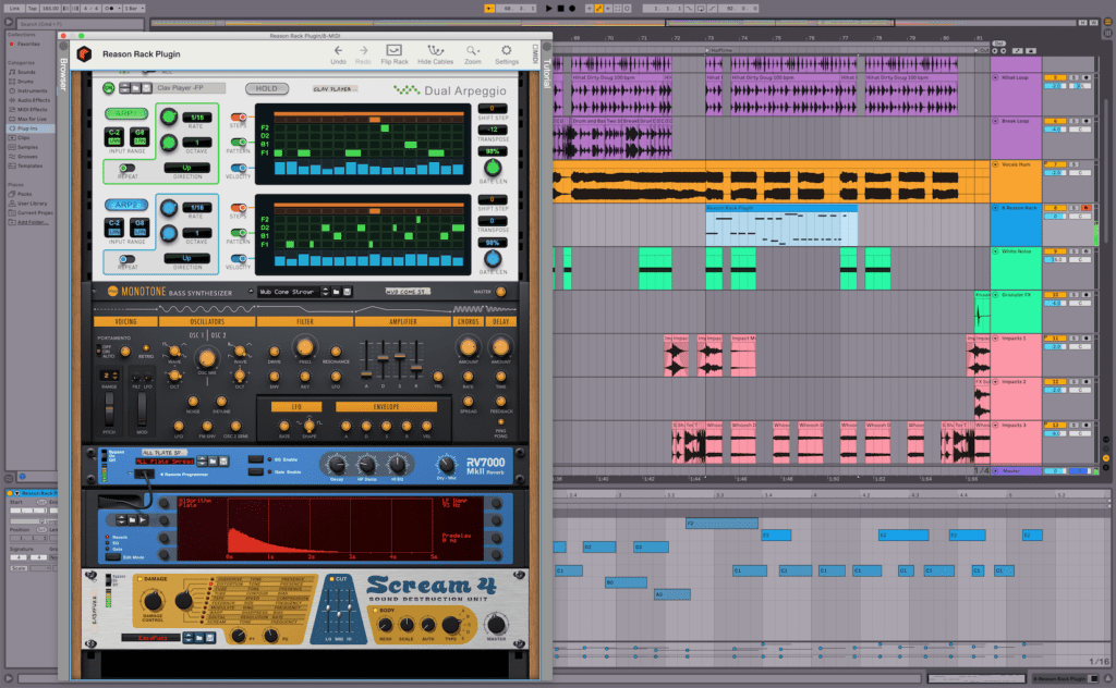 Upgrade to Reason 12 3 screen Live1650.png.10000x10000 q85