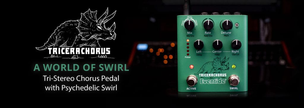Discover a World of Swirling Sound with the TriceraChorus Pedal 54 TriceraChorus Desktop Feature 2800x1000 1