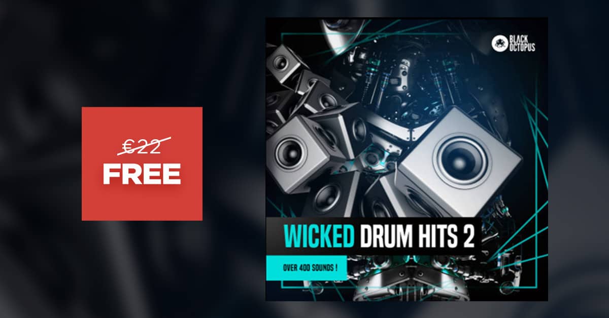 Wicked Drum Hits 2: 400+ drum samples and loops