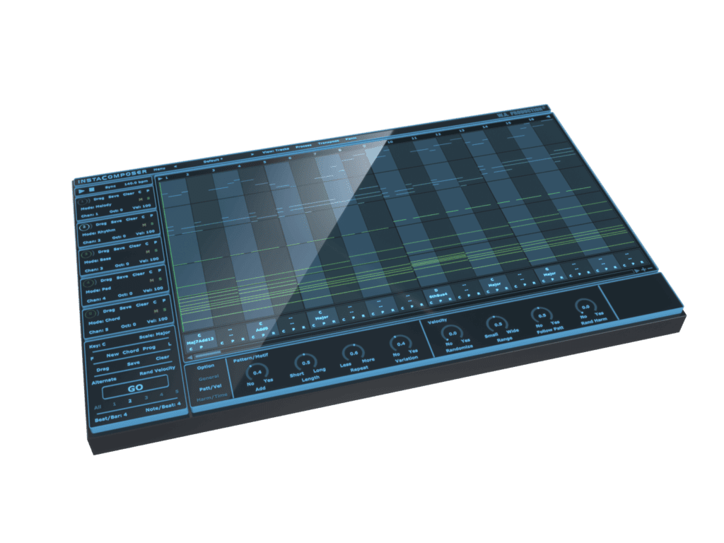 W.A. Production announces the availability of InstaComposer as new-generation MIDI generator 3 instaComposer01