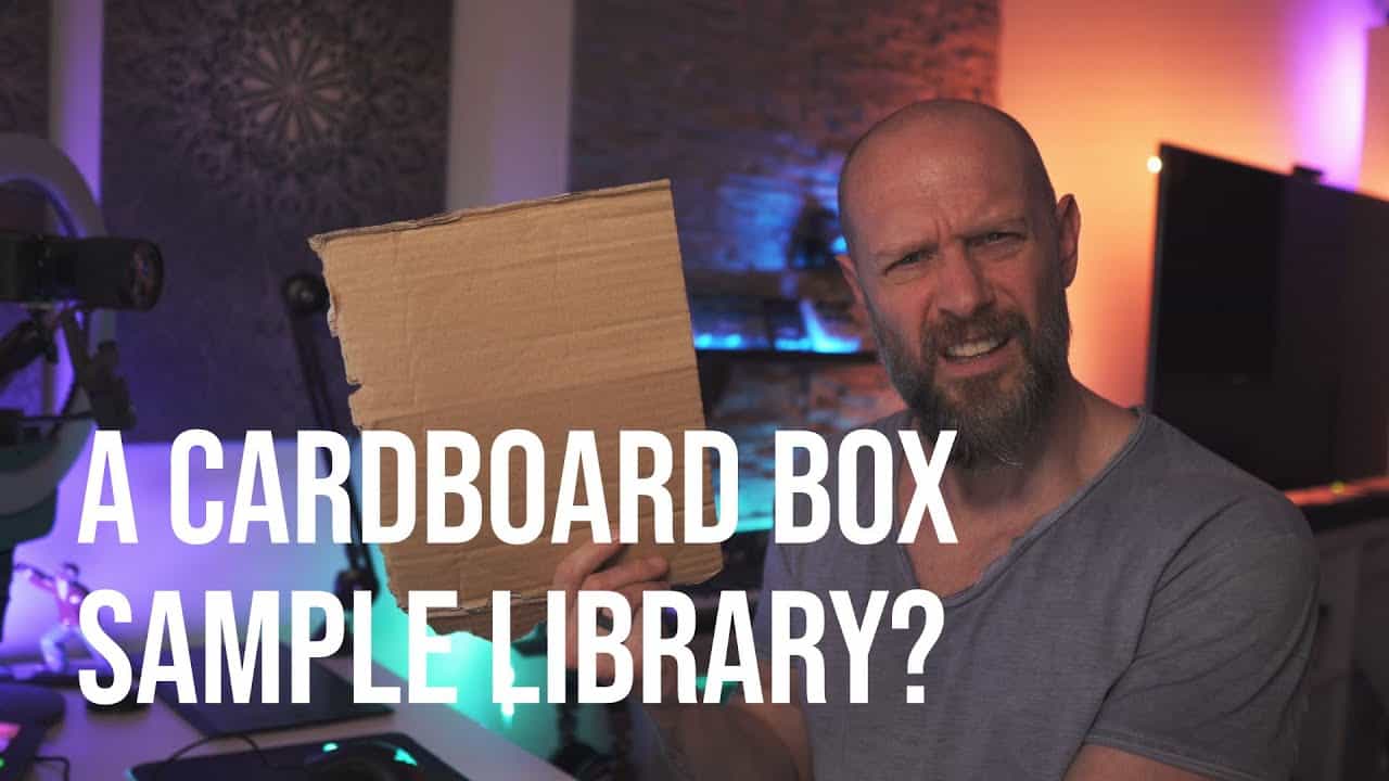 Percussion Sample Library made of Cardboard Boxes? | Fracture Sounds Box Factory