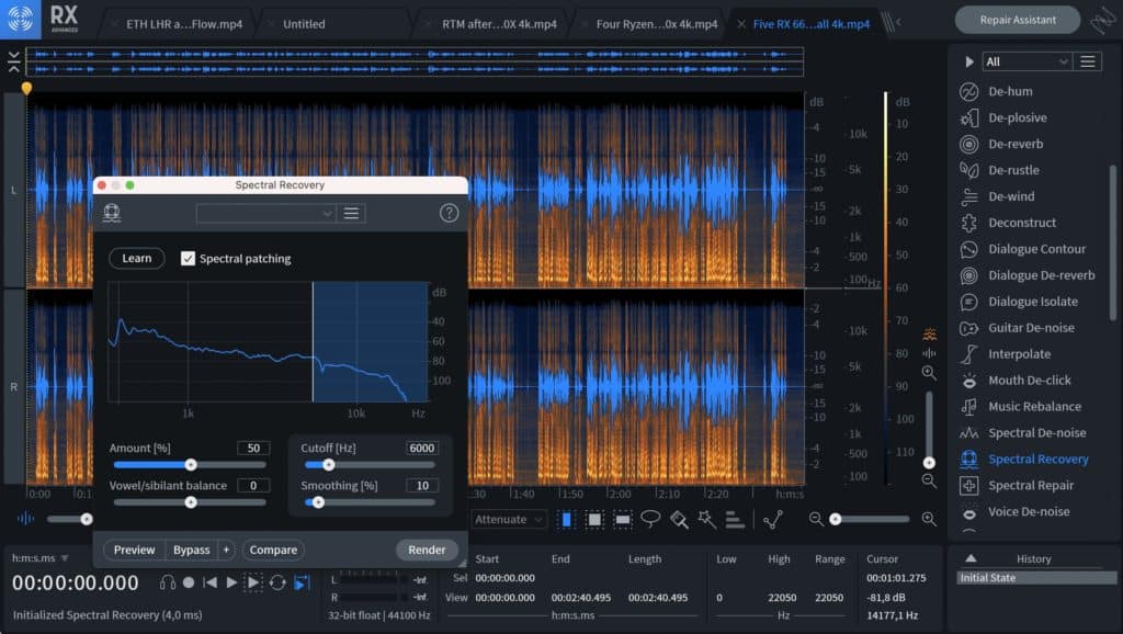 Review of Izotope Rx 9 new and improved Ambience Match, De-Hum, and more. Trusted by top post-production engineers to quickly and reliably deliver clean audio 2 workflow enhancements in RX 9