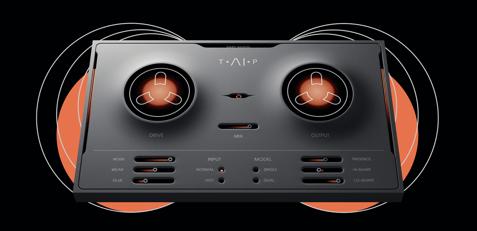 Introducing TAIP: An Analog Recording Plugin That Will Add Some Heat to Your Music 31 BABYAudioTAIPAI PoweredTapePlugin 3DShot2