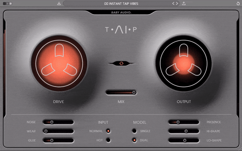 Introducing TAIP: An Analog Recording Plugin That Will Add Some Heat to Your Music 6 BABYAudioTAIPBasicGif
