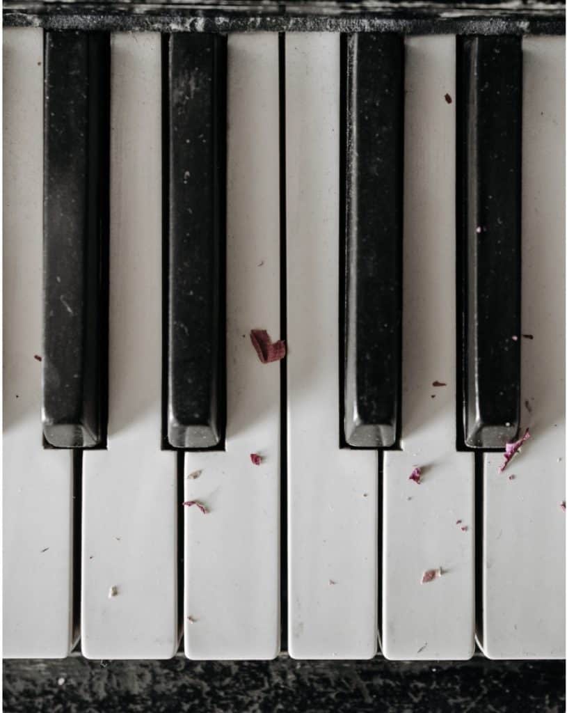 Black and White Piano Keys 2
