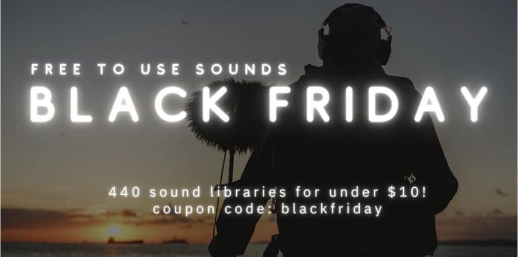 Free To Use Sounds Black Friday deal starts now