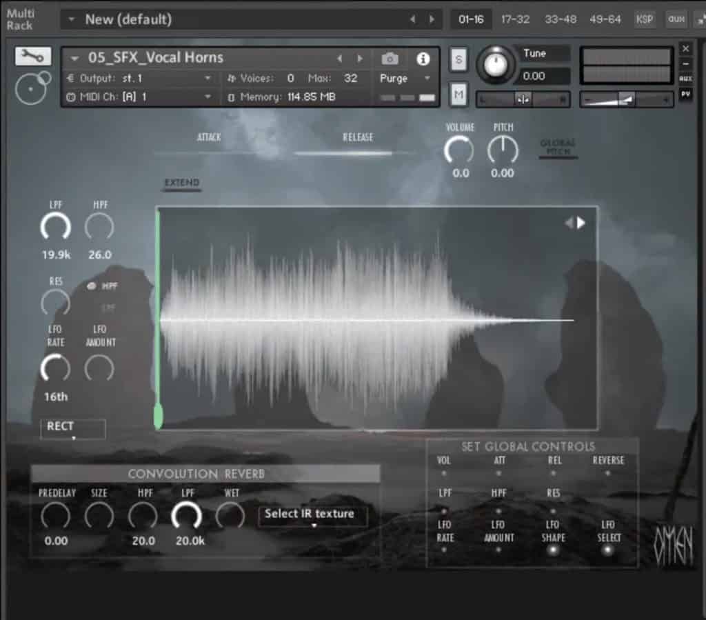 Review of Omen - A Kontakt Library Based on Ritual Voices and Epic War Chants 6 Review of Omen A Kontakt Library Based on Ritual Voices and Epic War Chants 2