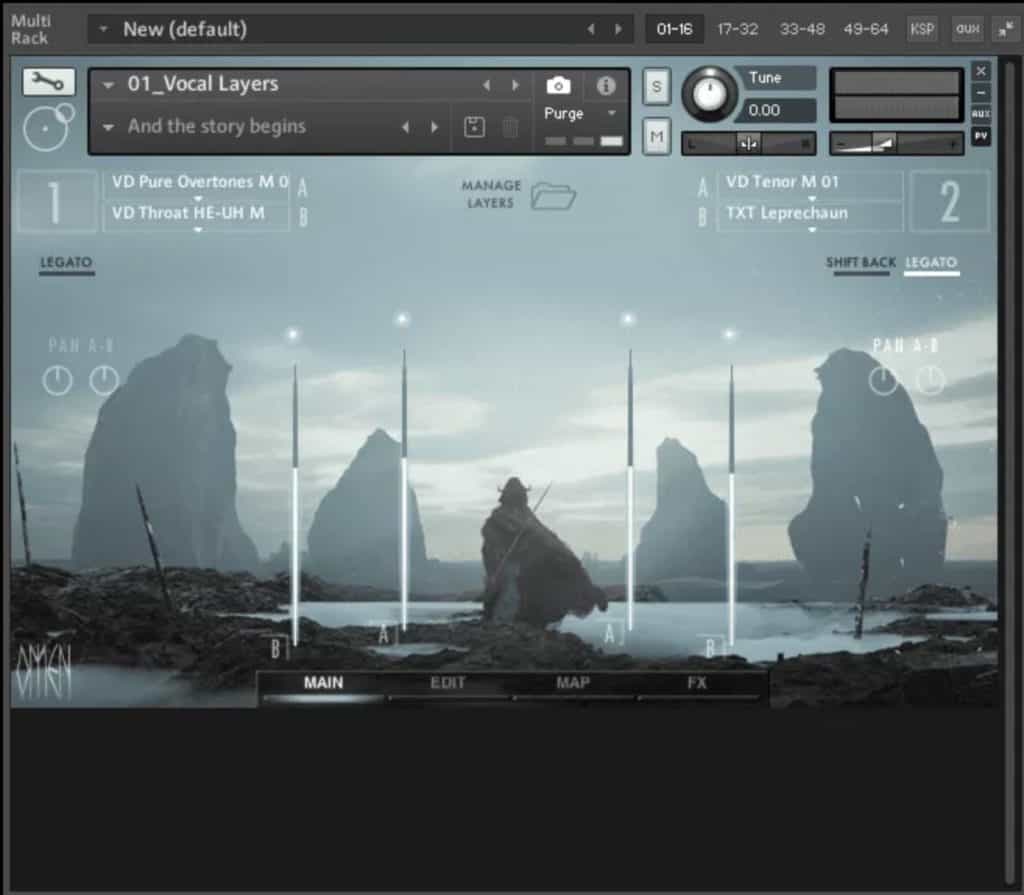 Review of Omen - A Kontakt Library Based on Ritual Voices and Epic War Chants 5 Review of Omen A Kontakt Library Based on Ritual Voices and Epic War Chants UI