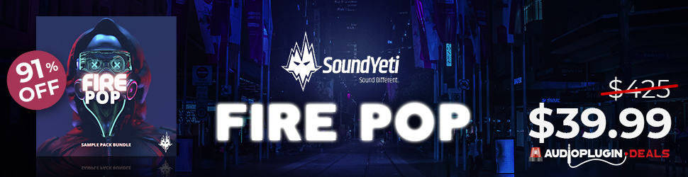 The Fire Pop Producer Bundle 2600 Sounds Loops SFX For Premium Quality Songs 970x250 1