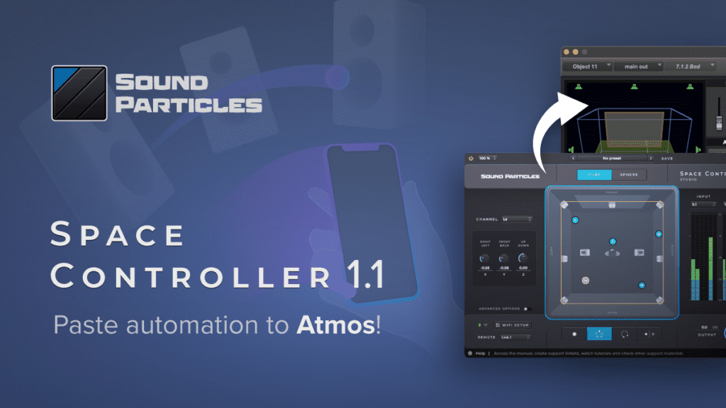 Dolby Atmos Compatibility Releases for Sound Particles Space Controller 3 post sc 1 1 release feature highlight twitter resellers
