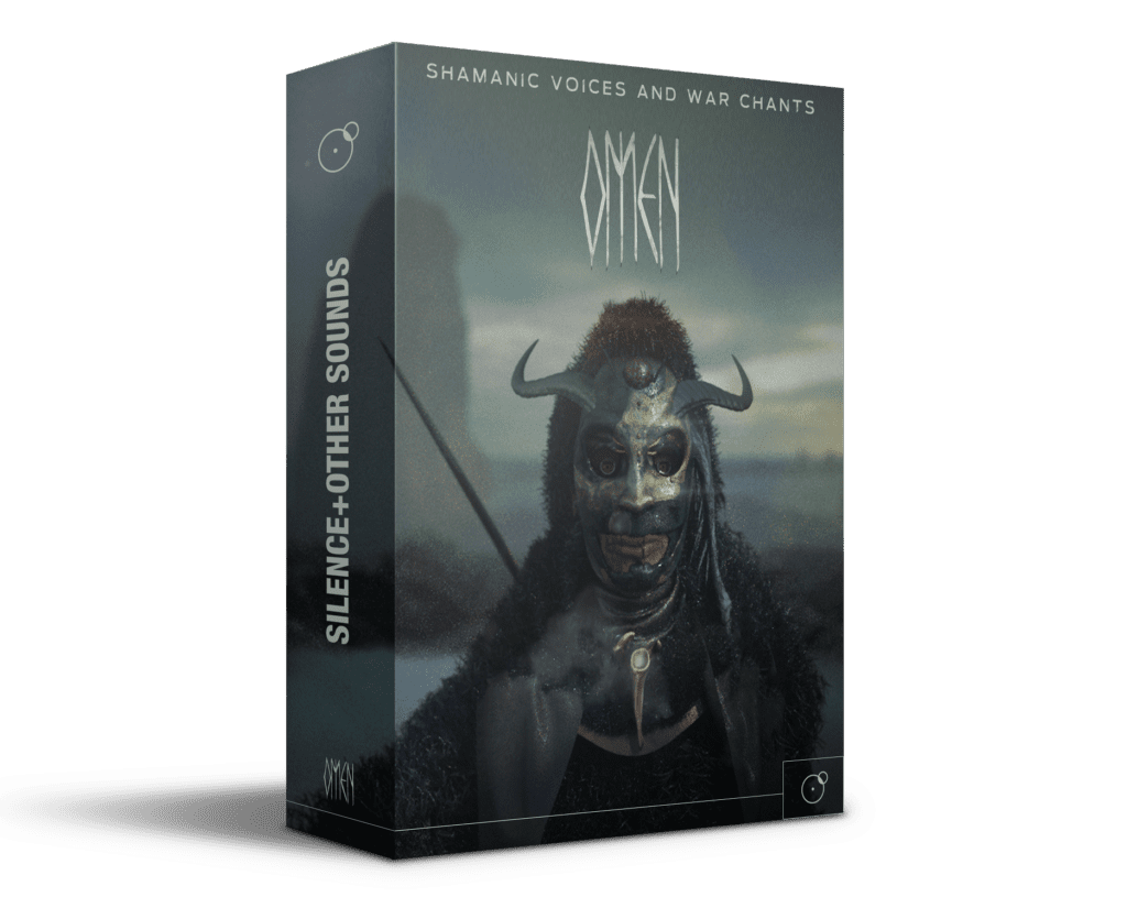 Review of Omen - A Kontakt Library Based on Ritual Voices and Epic War Chants 13 product box mockup OMEN