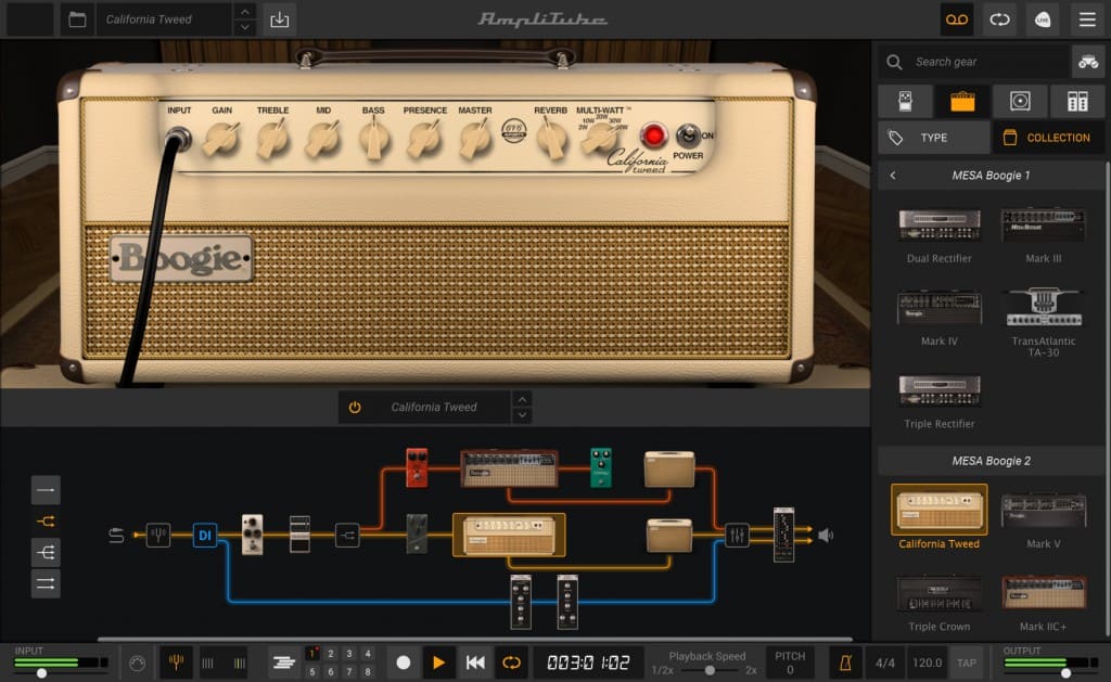 AmpliTube MESA/Boogie® 2 Releases: 4 New Amps and 5 Cabs 35 AmpliTube MESABoogie® 2 Releases 4 New Amps and 5 Cabsikc L Mesa2 Amp California Tweed