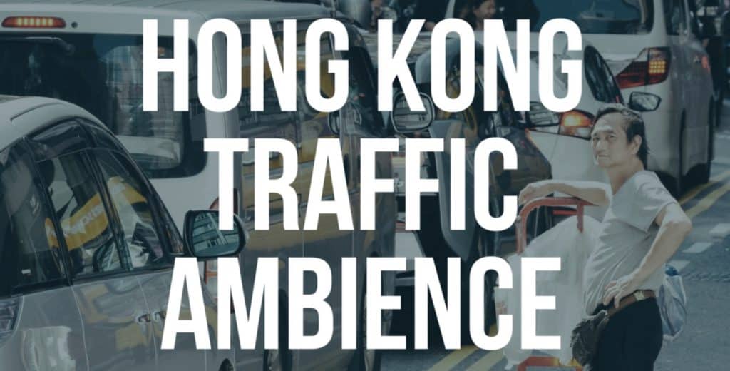 Hong Kong Traffic Sound Effects Library