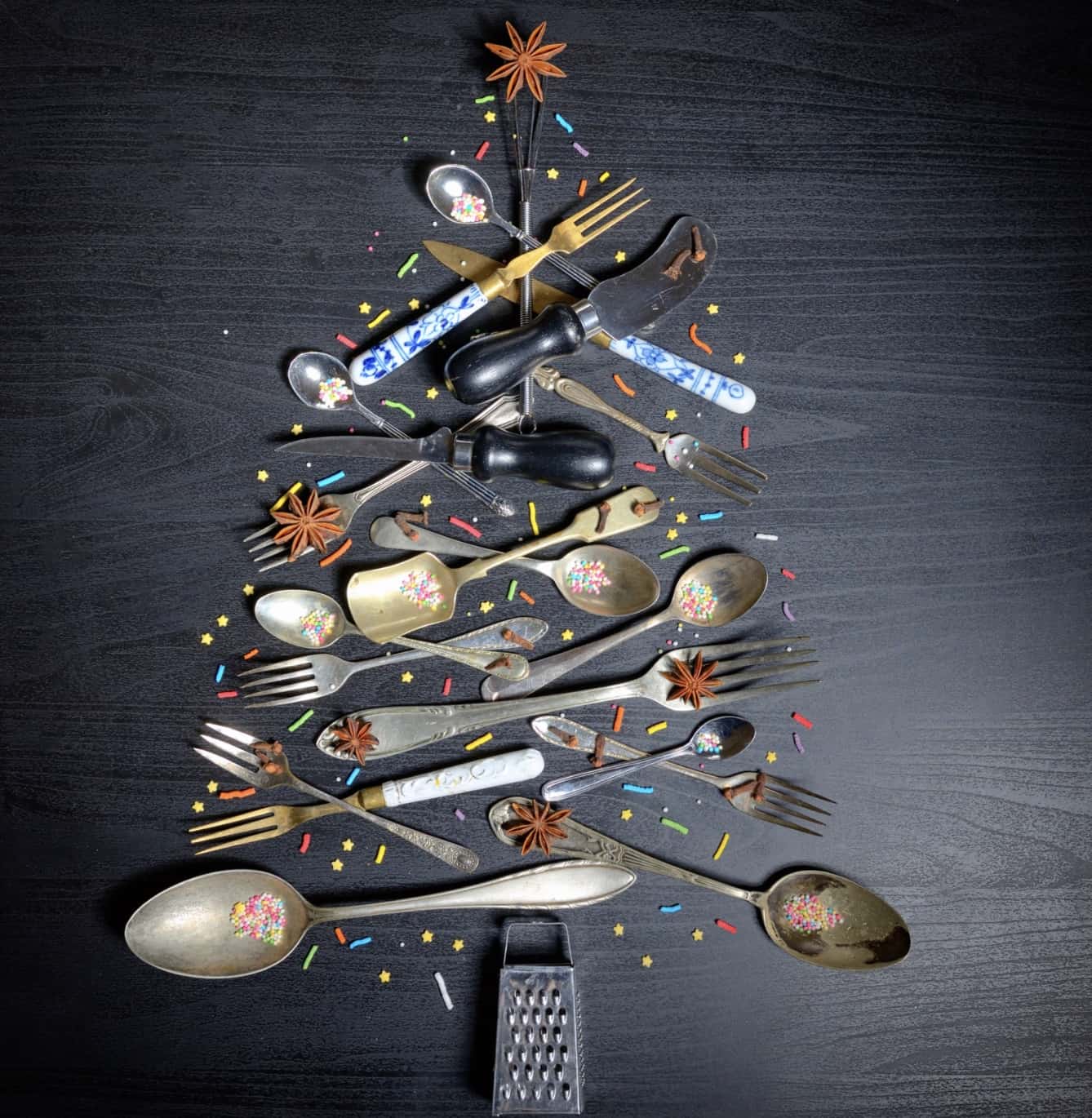 Kitchen Utensil Christmas Tree