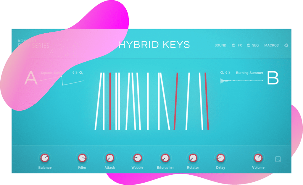 Komplete NOW GUI Hybrid Keys