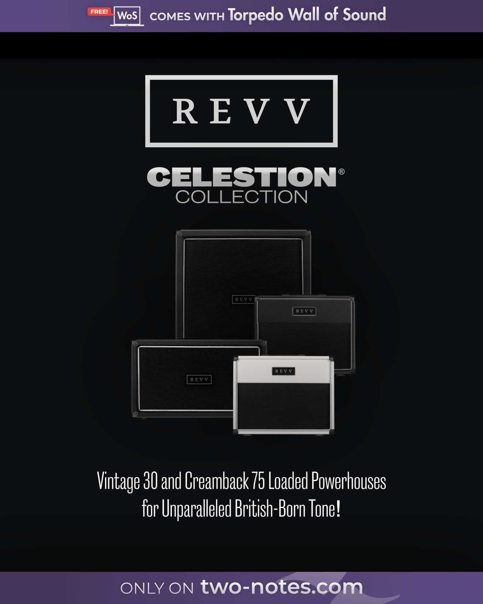 Revv Celestion Pack Social Graphic