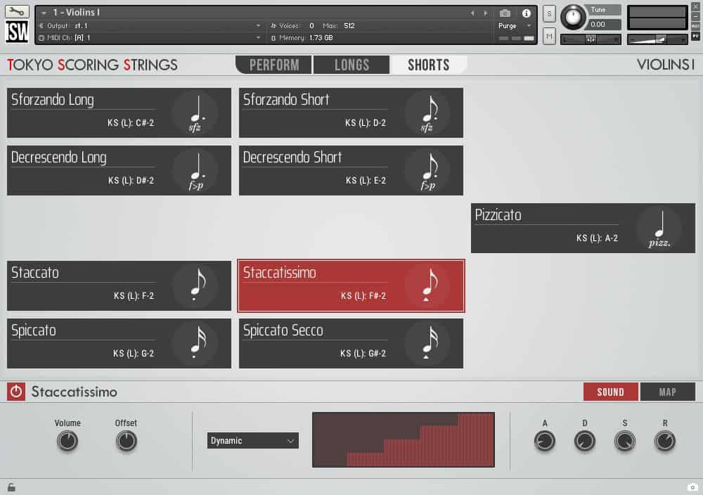 Review of Tokyo Scoring Strings The Only Japanese Studio Sound from Impact Soundworks 7 Tokyo Scoring Strings Short Articulations