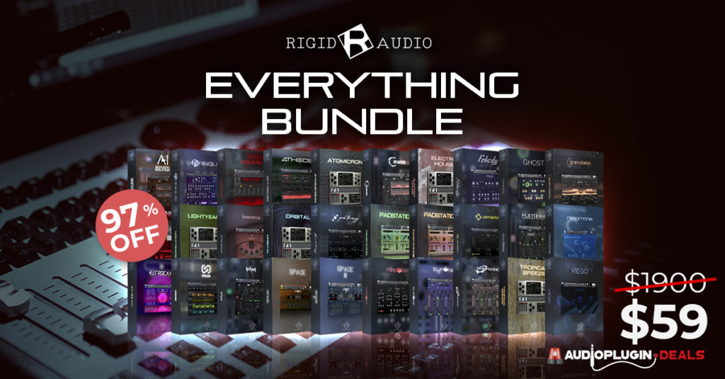 Get All Rigid Audio Libraries for an Insane Exclusive Deep Discount 1200X627