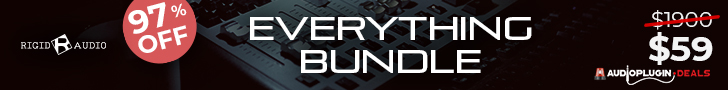 Get All Rigid Audio Libraries for an Insane Exclusive Deep Discount 728X90