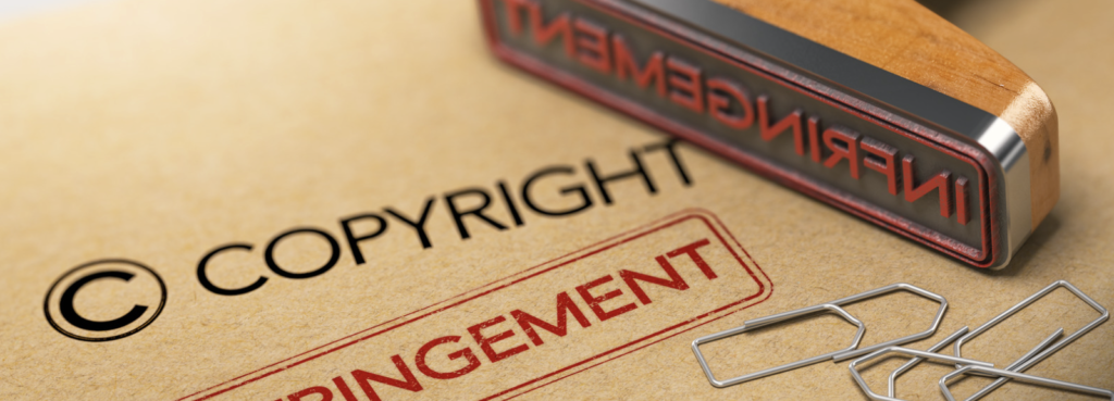 Intellectual Property Rights Concept Copyright Infringement