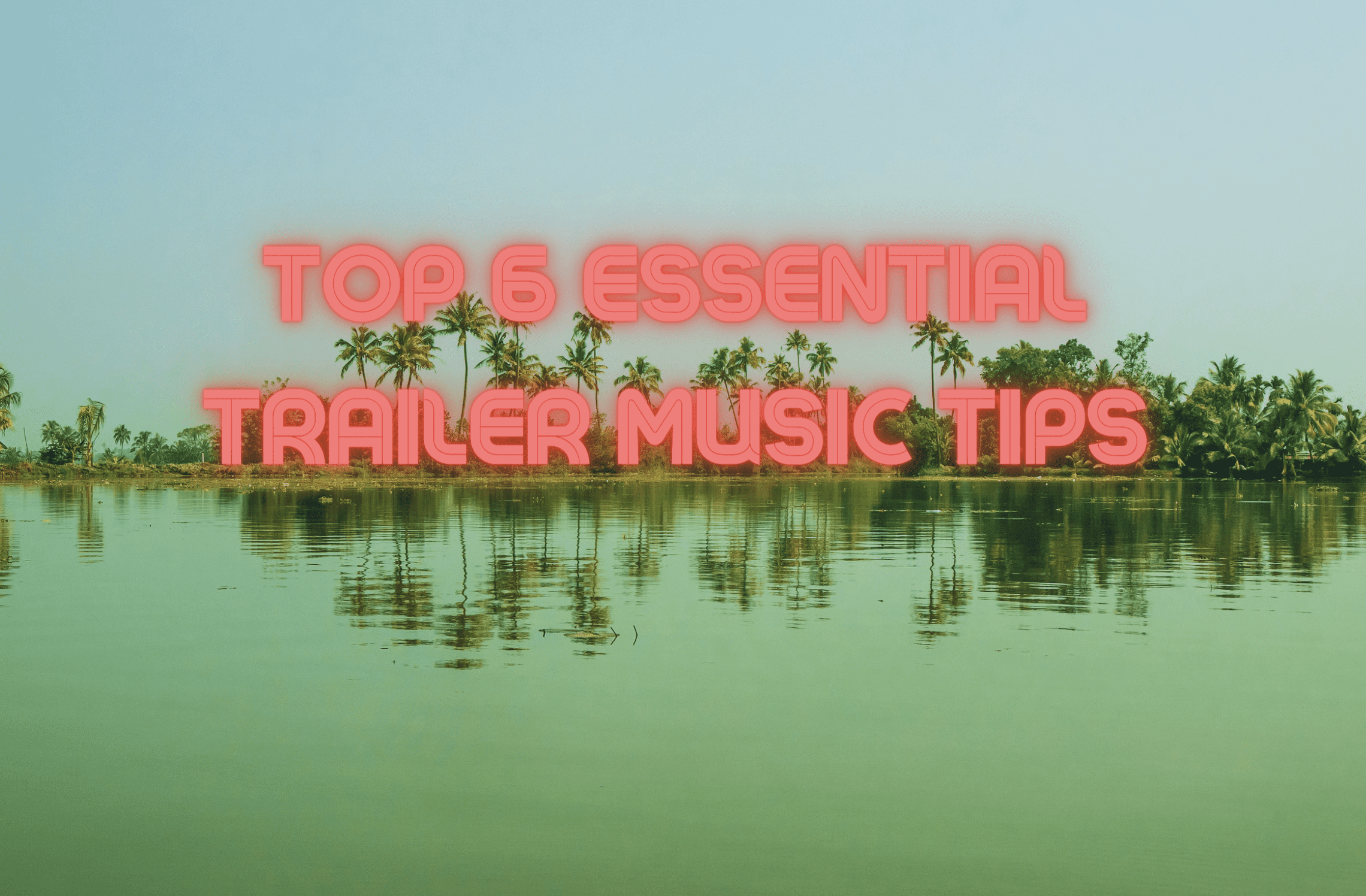 Top 6 Essential Trailer Music Tips Main Image red