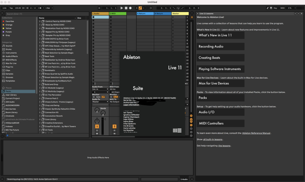 Ableton Live 11.1