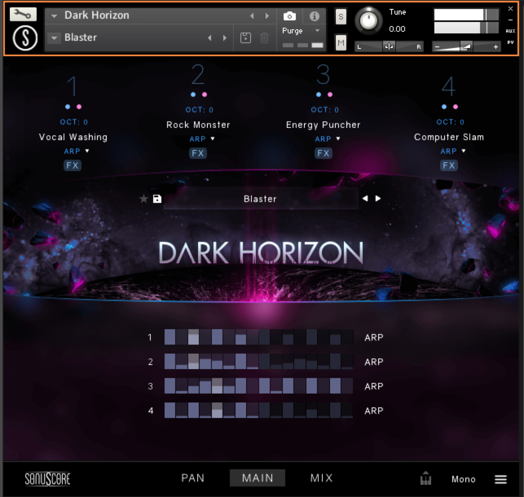 Dark Horizon The Cosmic Darkness Blaster