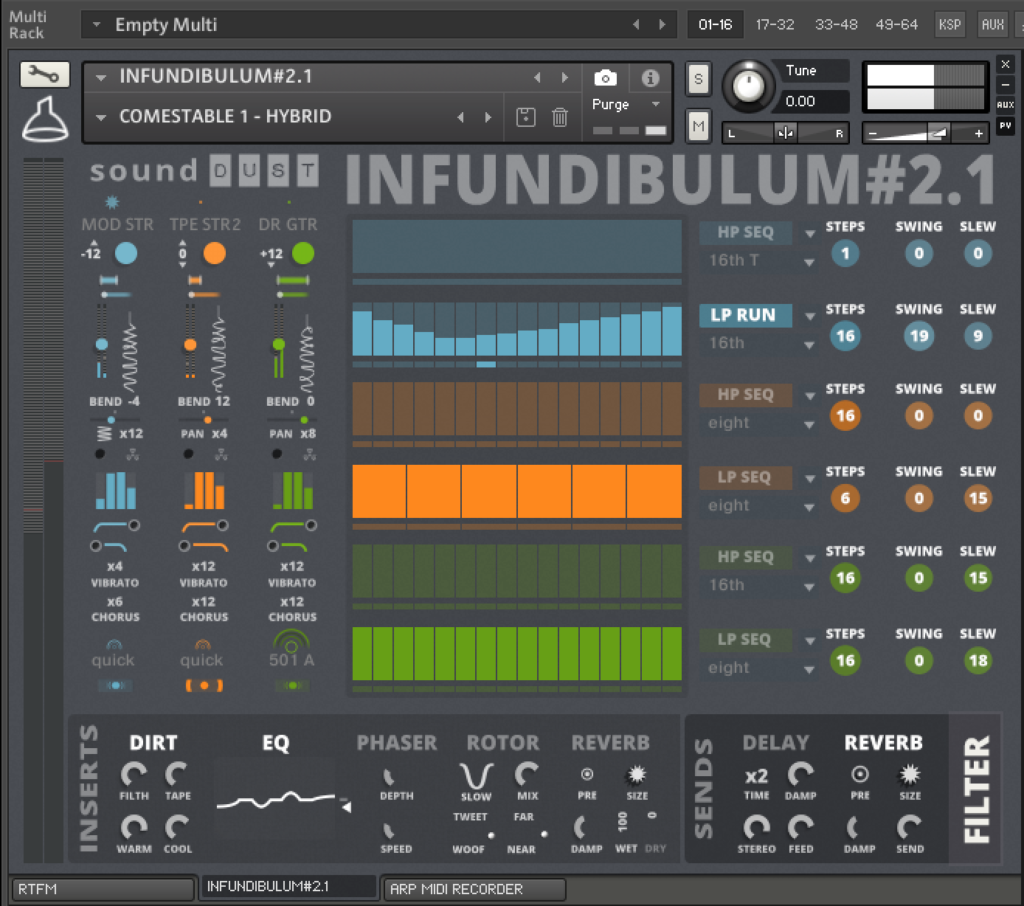 INFUNDIBULUM2.1 A Huge Collection of Cinematic Orchestral and Wibbly Wobbly Sounds