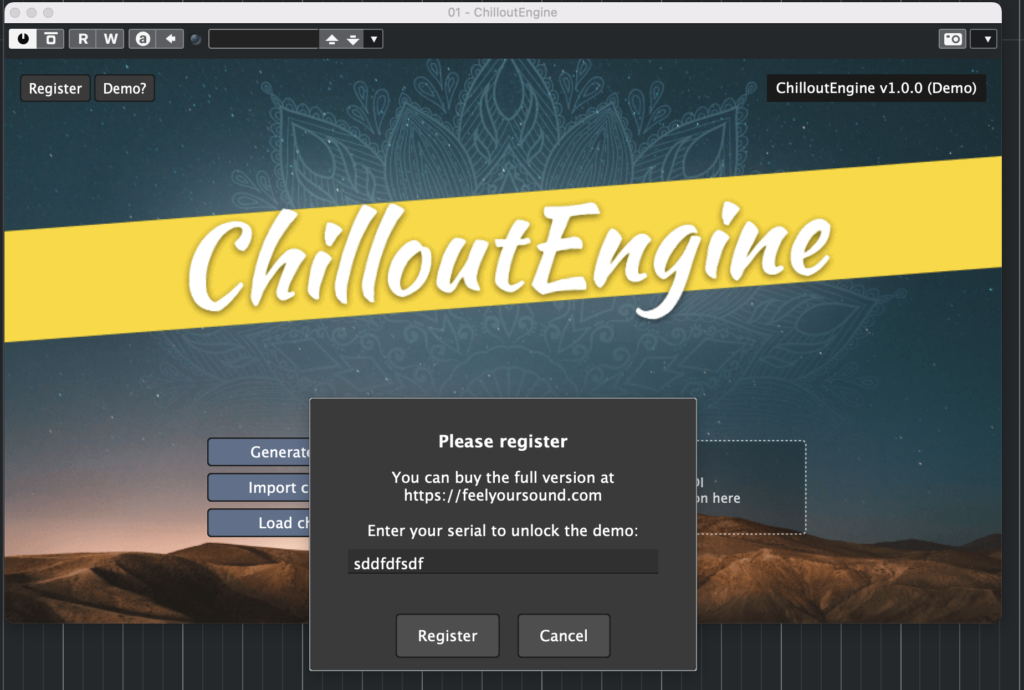 ChilloutEngine Register Your Version