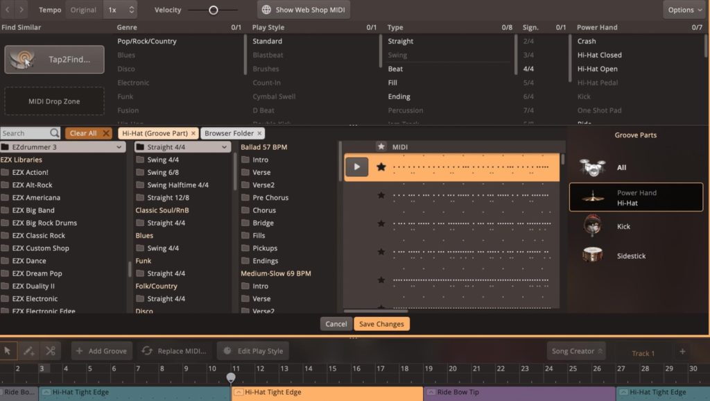 Toontrack's EZdrummer 3: A New Era of Virtual Drums 8 EZdrummer 3 Mix Match