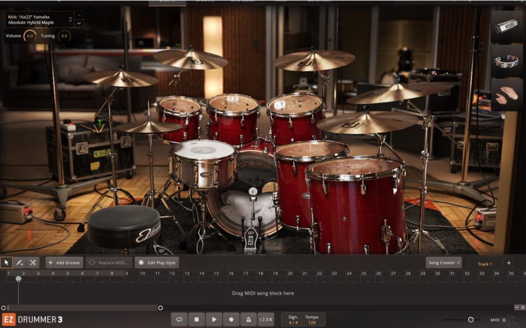 EZdrummer 3 NEW INTERFACE