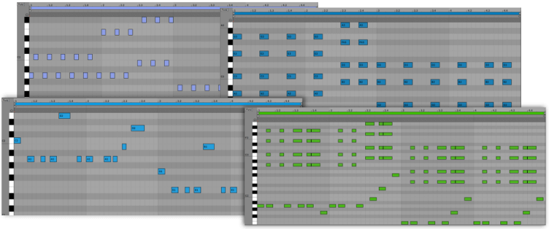 Export the generated melodies as standard MIDI files