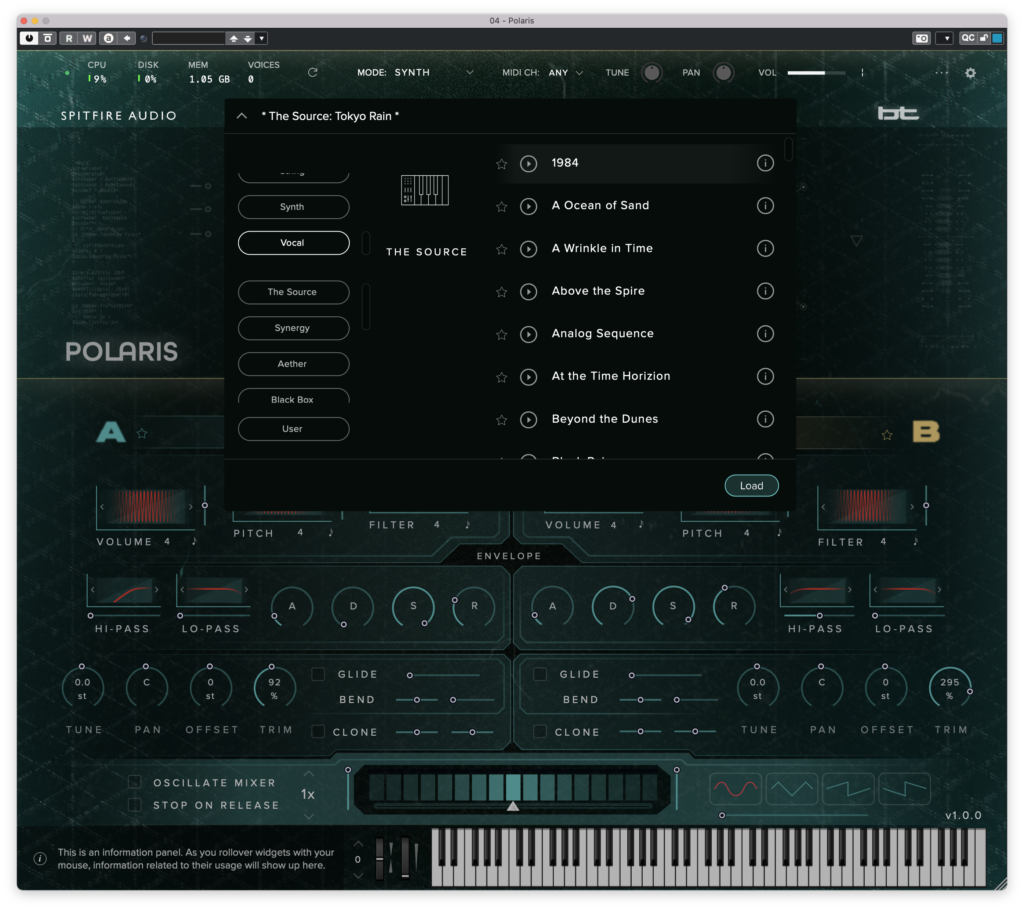 POLARIS Presets bySpitfire Audio