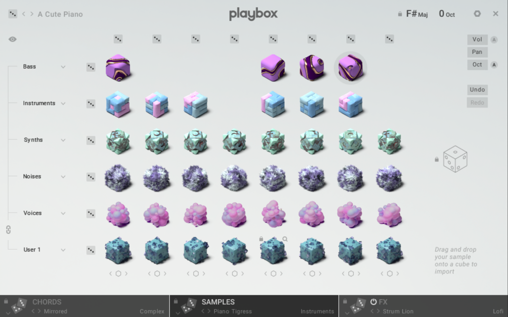 Playbox screenshot samples