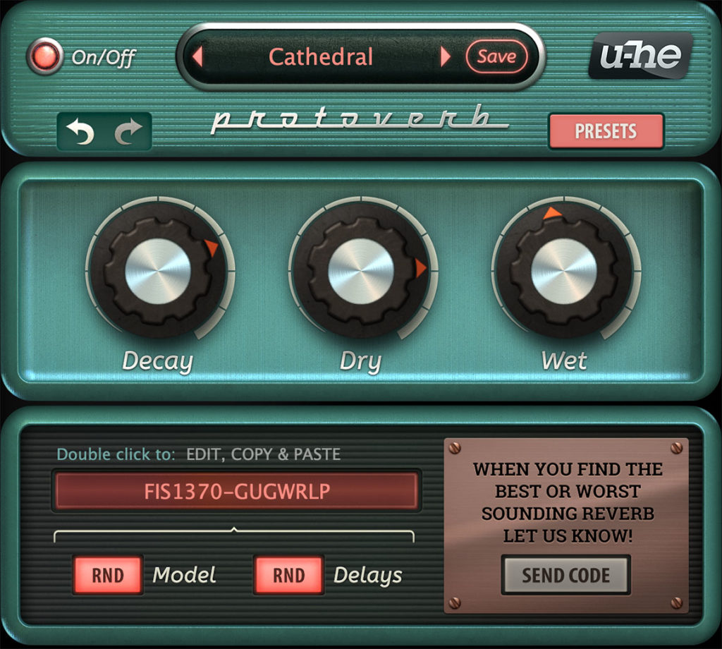 The Best FREE Reverb Plugins in 2022 5 Protoverb by U He