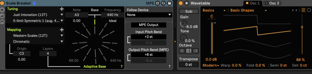 Scale Breaker in Live