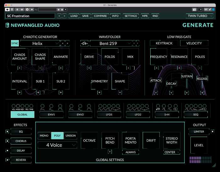 Generate Noire: The Unfinished's 170 Filthy Patches for Newfangled Audio's Generate Synth 4 image 19