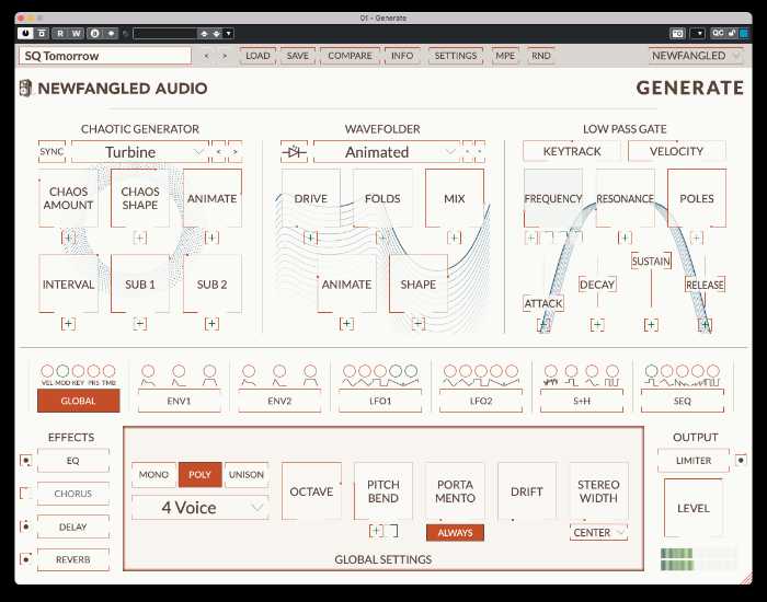 Generate Noire: The Unfinished's 170 Filthy Patches for Newfangled Audio's Generate Synth 5 image 20