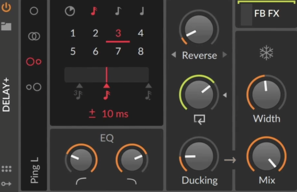 Bitwig Delay+