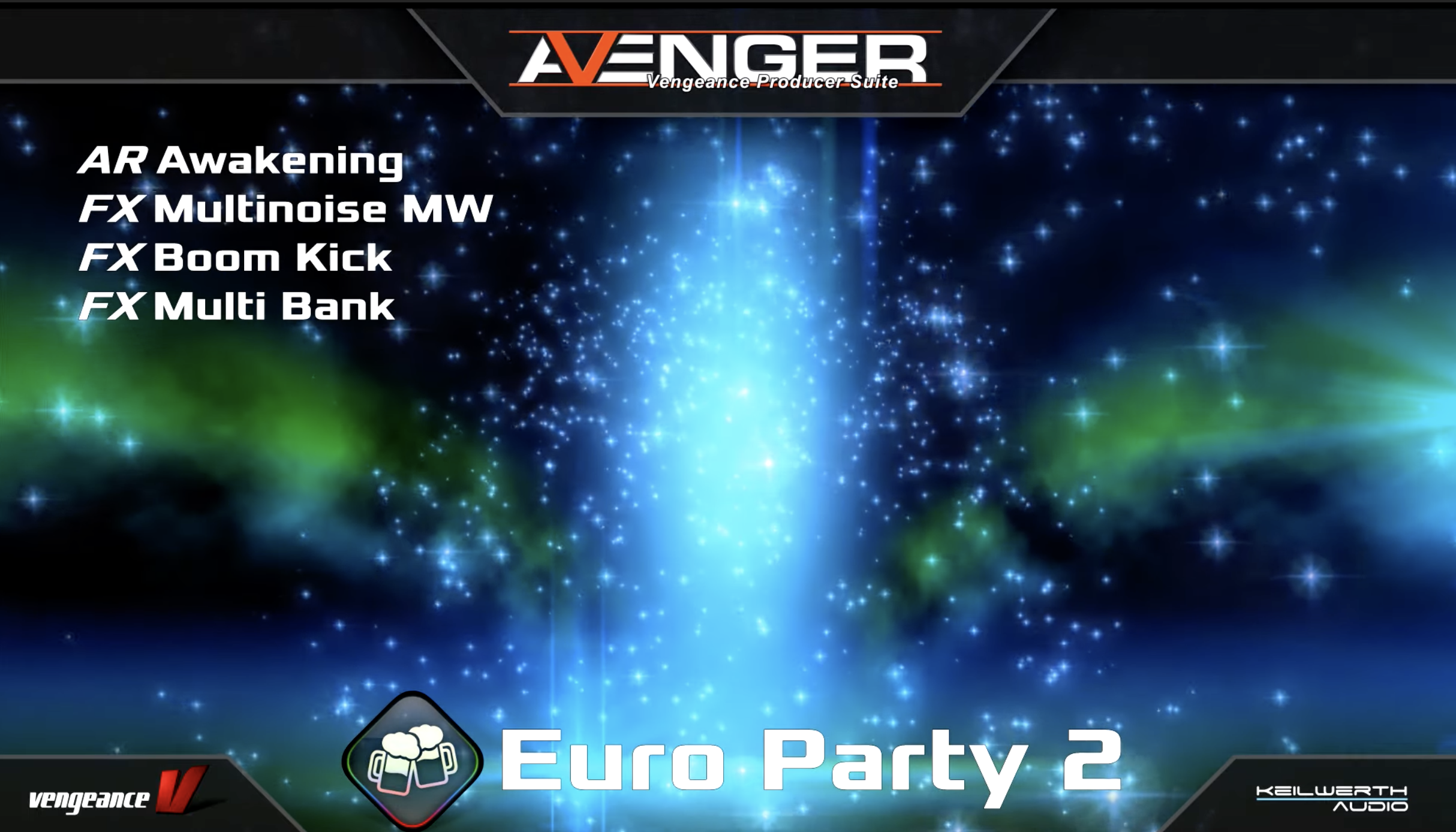 VPS Avenger Euro Party 2 XP: The Perfect Collection of Genre-Specific Sounds to Create Authentic German Schlager, Chart/Pop, Apres Ski, Carnival, and EDM/Dance Tracks