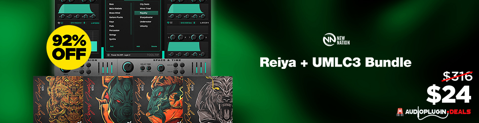 Get Originality and Creativity with the Reiya + Ultimate MIDI Library 3 Bundle