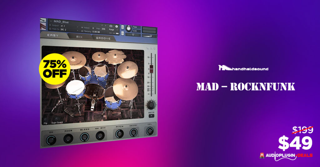 HandheldSound's MAD – RocknFunk: The Ultimate Drum Kit for Maximum Impact! 34 HandheldSounds MAD – RocknFunk The Ultimate Drum Kit for Maximum Impact 1200x627 1