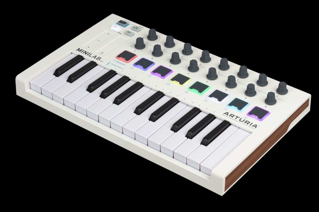 MiniLab Mk II - Portable, Powerful Controller Keyboard- Ideal for Musicians on the Move and Studios with Limited Space