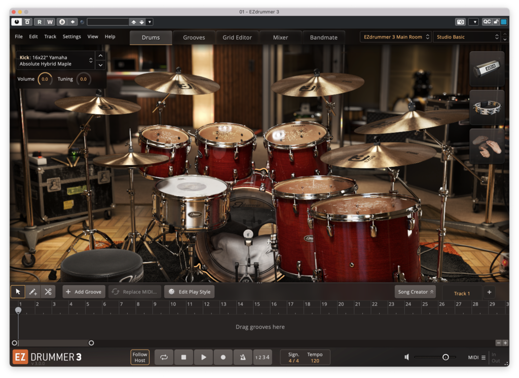 Review of EZdrummer 3: A Comprehensive Drum Production Software