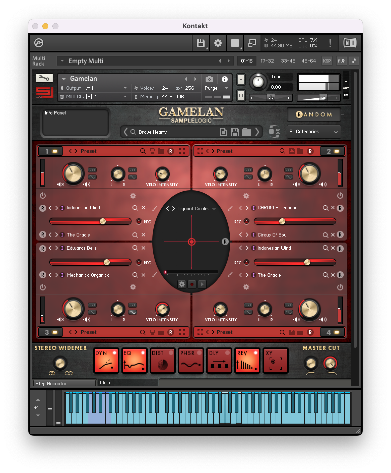 Review of Gamelan for Kontakt Retail by Sample Logic The Ultimate Collection of Cinematic Sounds for Kontakt 1