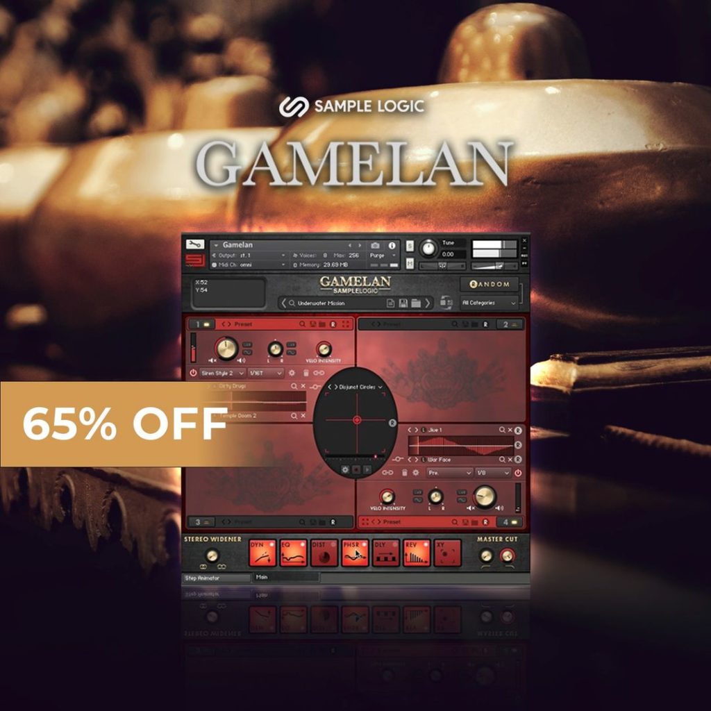 Review of Gamelan for Kontakt Retail by Sample Logic The Ultimate Collection of Cinematic Sounds for Kontakt MLarge