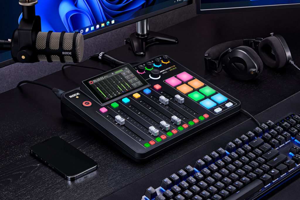 Revolutionary RØDECaster Pro II Audio Production Studio: Integrated for Streamers, Podcasters and Musicians